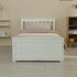 Timeless White Kids Storage 4 Drawer Single Bed